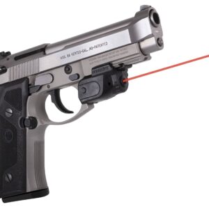 LaserMax GS-LTN-R Lightning rail-mounted red laser with GripSense, black finish