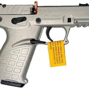 Kel-Tec P17SA P17 .22 LR pistol with shimmer slide and frame, threaded barrel and Picatinny rail