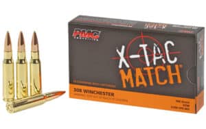 PMC X-TAC Match .308 Winchester 168 grain 20rd box product image
