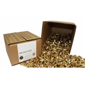 Remington UMC 9mm 115 gr FMJ 1000 rd bulk pack pistol ammunition