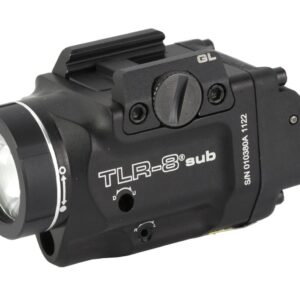 Streamlight TLR-8 Sub 500 Lumen Weapon Light with Red Laser for Glock 43X/48