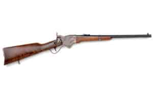 Chiappa Spencer 1860 Carbine .45 Long Colt, 20-inch blued barrel, color case-hardened receiver, walnut stock