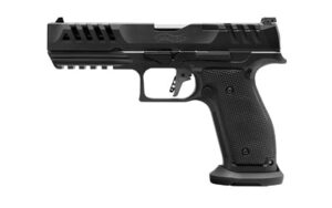 Walther PDP Match steel-frame full-size 5 in 9mm pistol, black, optics-ready