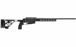 Tikka T3x Ace Game 6.5 PRC 24-inch fluted threaded barrel rifle in black Cerakote