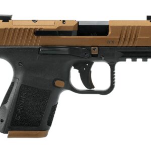CANIK METE MC9 9mm bronze striker-fired pistol with optics-ready slide and 3-dot white sights