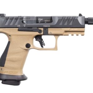 Walther PDP Pro SD Compact 9mm 4.6in FDE frame optics-ready pistol with three 10-round magazines