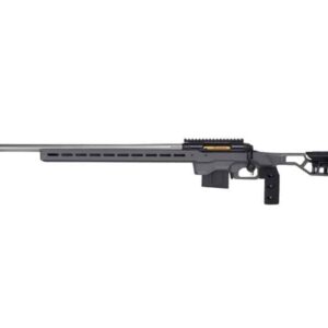 Savage 110 Elite Precision left-hand bolt rifle 26 inch barrel MDT ACC chassis grey stock
