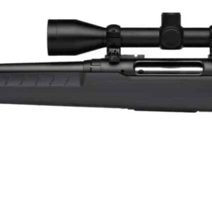 Savage Axis 2 XP .30-06 left-hand bolt rifle with gray synthetic stock and mounted 3-9x40 scope
