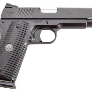 Wilson Combat ACP .45 ACP full-size pistol, 5 inch barrel, Black Armor-Tuff finish, Black G10 Eagle Claw grips