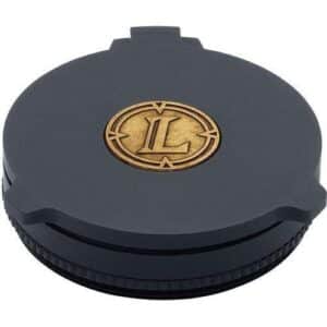 Leupold Alumina 24mm flip-back lens cover matte black screw-on