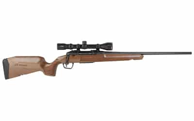 Savage Axis 2 XP Hardwood .243 Winchester 22 inch rifle with factory-mounted 3-9x40 scope