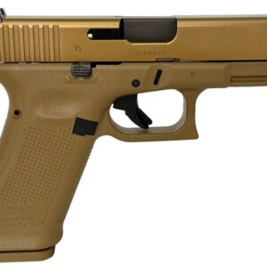 GLOCK 19X V 9mm 4.02in Flat Dark Earth pistol with GLOCK Marksman Barrel and night sights