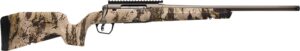 Savage Axis 2 Pro Western .243 Winchester 20 inch threaded barrel rifle in gun metal bronze Cerakote with Western camo stock