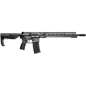 Patriot Ordnance Factory 01649 Minuteman Direct Impingement *CA Compliant 5.56x45mm NATO 16.50" 10+1 Tungsten Rec/14.5" M-Lok Handguard Black Nitride Barrel Black Polymer 6 Position MFT Stock & Grip