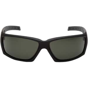 Pyramex VGSB722T OverWatch safety glasses with Forest Gray anti-fog lens and black frame