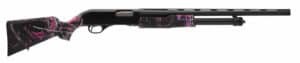 Stevens 320 Field Youth 20 Gauge 22in Muddy Girl camo pump shotgun