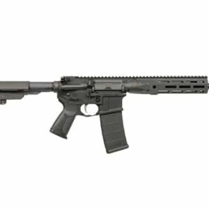 LWRC IC-DI 5.56 NATO pistol, black finish, M-LOK handguard, SBA3 brace
