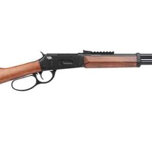 Rock Island Armory LA410 .410 gauge 20-inch lever-action shotgun with walnut stock