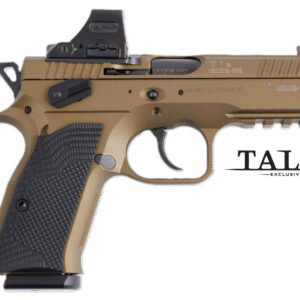 CZ Shadow 2 Compact 9mm 4in with Holosun 508T, G10 grips, burnt bronze finish