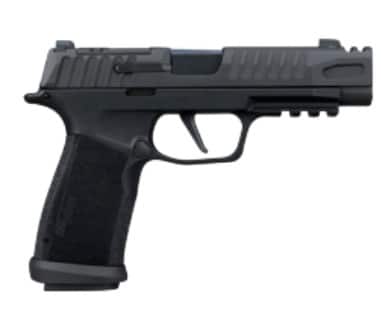 Sig Sauer P365 Fuse Comp 9mm 3.7-inch pistol with ROMEO-X optic and Nitron finish