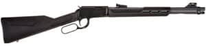 Rossi Rio Bravo .22 WMR lever-action rifle 20-inch black synthetic stock fiber optic sight