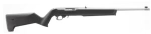 Ruger 10/22 Carbine with Magpul MOE X-22 black stock and 18.5in stainless threaded barrel