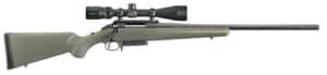 Ruger American Predator 6.5 Creedmoor 22 inch rifle with Moss Green synthetic stock and Vortex Crossfire II scope