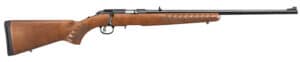 Ruger American Rimfire 22 LR rifle with 22 inch barrel and hardwood stock