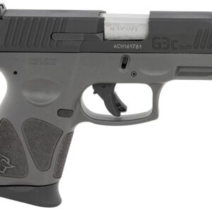Taurus G3C 9mm compact handgun gray polymer frame black slide