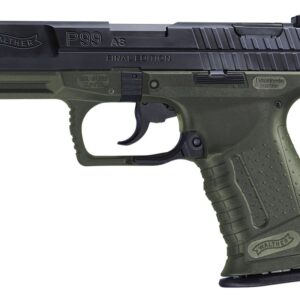 Walther P99 AS Final Edition 9mm 4-inch barrel OD green frame white dot sights