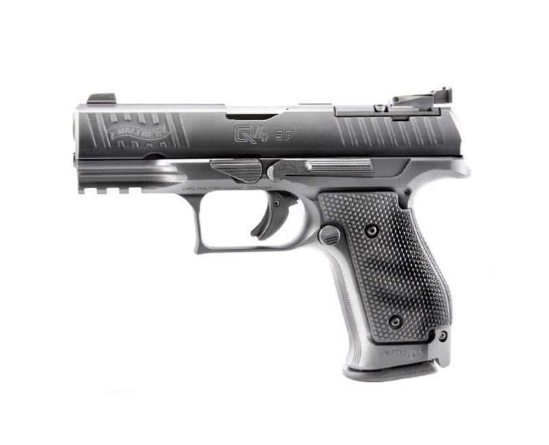 Walther Q4 SF 9mm 4-inch optic-ready pistol with three 10-round magazines, black finish