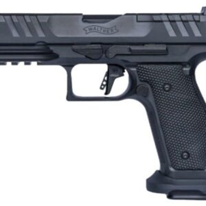 Walther PDP Pro Full-Size 9mm 4.5in steel frame pistol, optics-ready, black, with two 20-round magazines