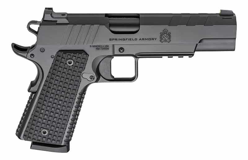 Springfield Armory 1911 Emissary .45 ACP 5-inch stainless slide black frame