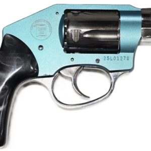 Charter Arms Blue Diamond Off Duty .38 Special 2-inch revolver in blue high-polish finish with black pearl-style grip, 5-roun