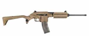 KelTec SU22C 22LR rifle with 16-inch threaded barrel and folding stock