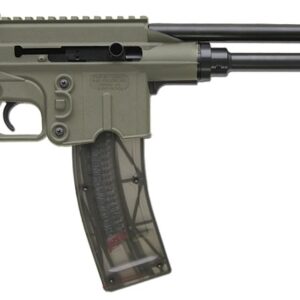 KelTec PLR-22 .22 LR pistol, green, adjustable sights, Picatinny rail