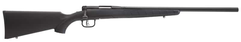 Savage B.Mag 17 WSM 22-inch heavy barrel bolt-action rifle with black synthetic stock and 8-round rotary magazine