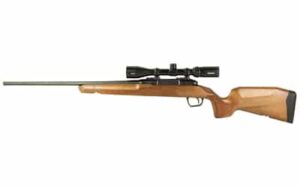 Savage Axis 2 XP Hardwood .270 Win 22in rifle with mounted 3-9x40 scope