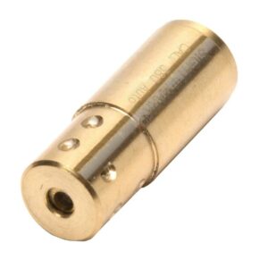 Sightmark Compact Pistol Boresight .380 ACP brass in-chamber laser with case and batteries