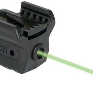 LaserMax Spartan rail-mounted green laser 520nm 5 mW black finish