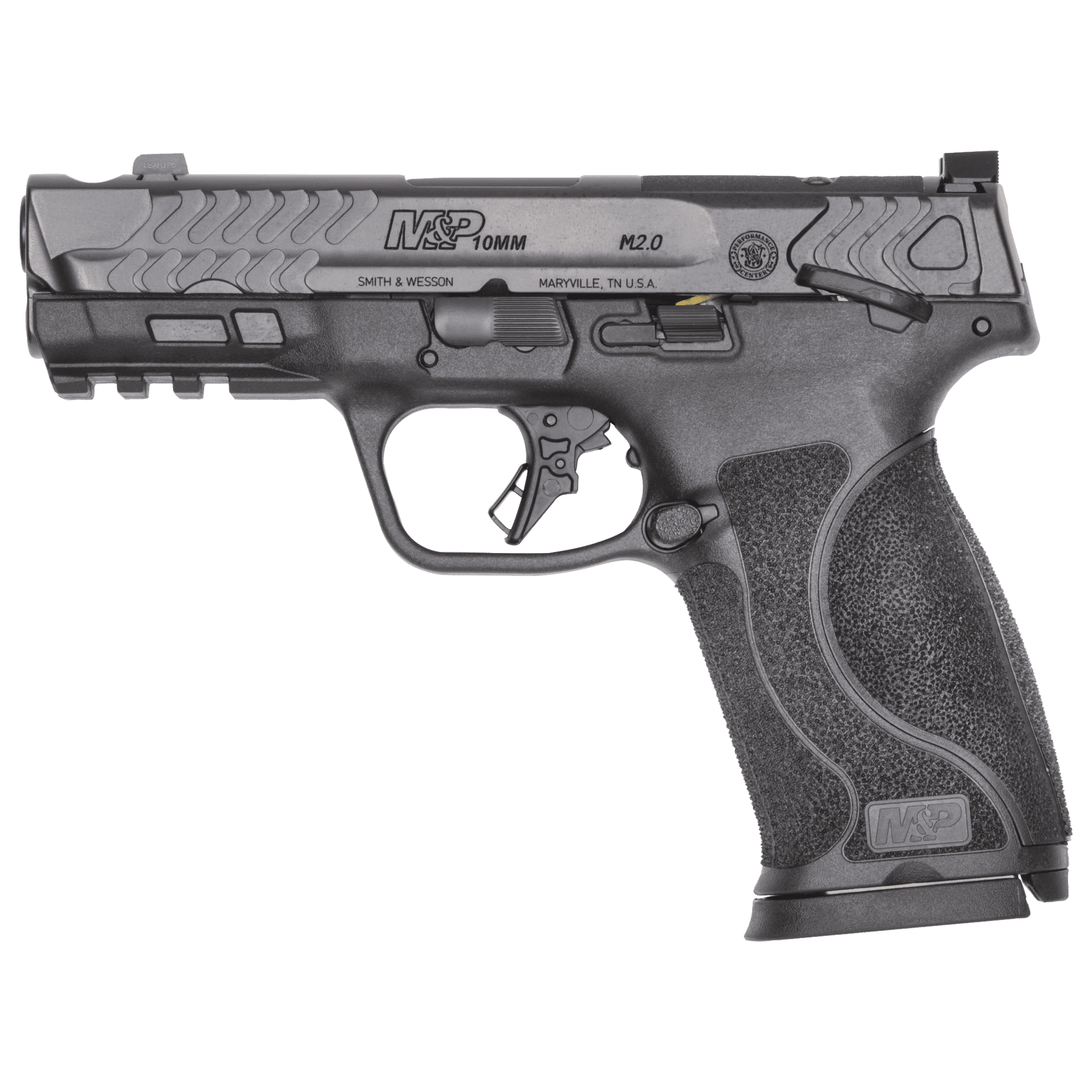 Smith & Wesson Performance Center M&P M2.0 Compact Carry Comp 10mm, 4-inch black pistol