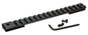 Warne M673M 1-piece tactical Picatinny rail matte black for Remington 700 short action