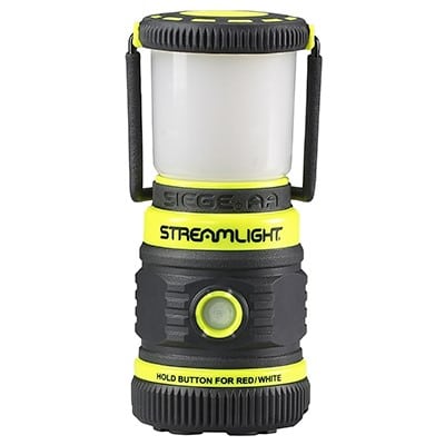 Streamlight Siege AA Lantern 200 lumens yellow with magnetic base