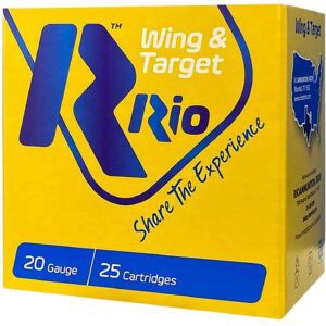 Rio Ammunition Wing & Target 20 Gauge 2.75-inch 7/8 oz #7.5 box