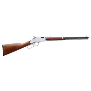 Henry Golden Boy Silver lever-action rifle 20-inch octagon barrel walnut stock