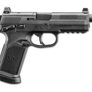 FN FNX-45 Tactical .45 ACP pistol with 5.3in threaded barrel, black finish