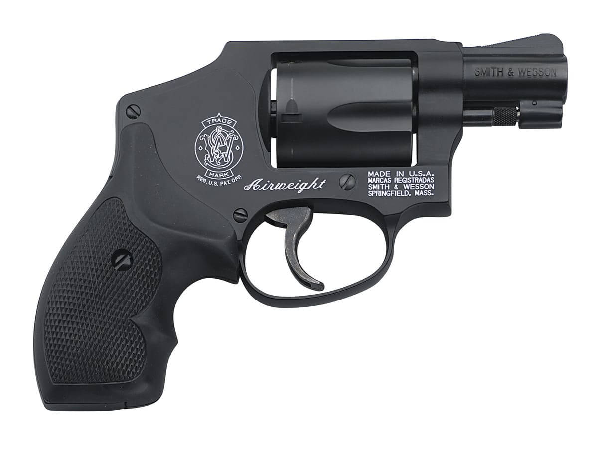 Smith & Wesson 442 Centennial Airweight .38 Special 5-shot blued barrel revolver