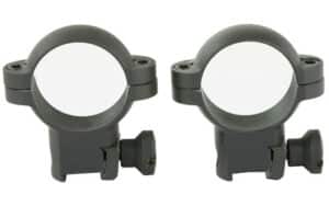 Burris Deluxe 1-inch High Solid Steel Rimfire/Airgun Scope Rings Matte Black