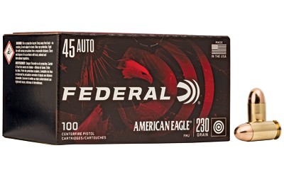 Federal American Eagle .45 ACP 230 gr FMJ 100 rd box