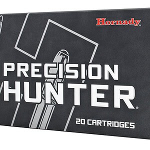 High-quality Hornady Precision Hunter 20 cartridges for hunting and shooting sports.
